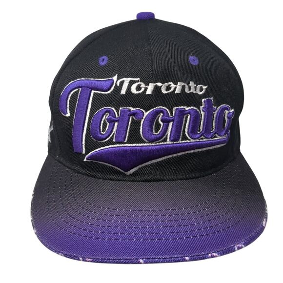 Toronto Snapback Cap Black One Size Adjustable Embroidered Leader Of The Game - Picture 1 of 10